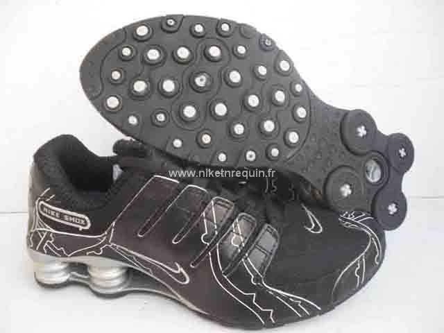 Nouvelle Arrial Hommes Nike Shox Nz 3013 Pas Cher Noir
